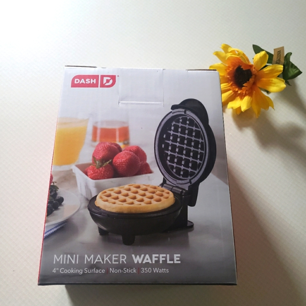 Just In: Brand New Dash Mini Waffle Maker